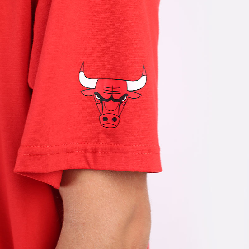мужская красная футболка Jordan  Chicago Bulls NBA Courtside Tee DA6506-657 - цена, описание, фото 3